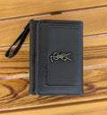 n'ONE Premium Women's Wallet | Multi Card Holder | Zip Coin Purse | Black