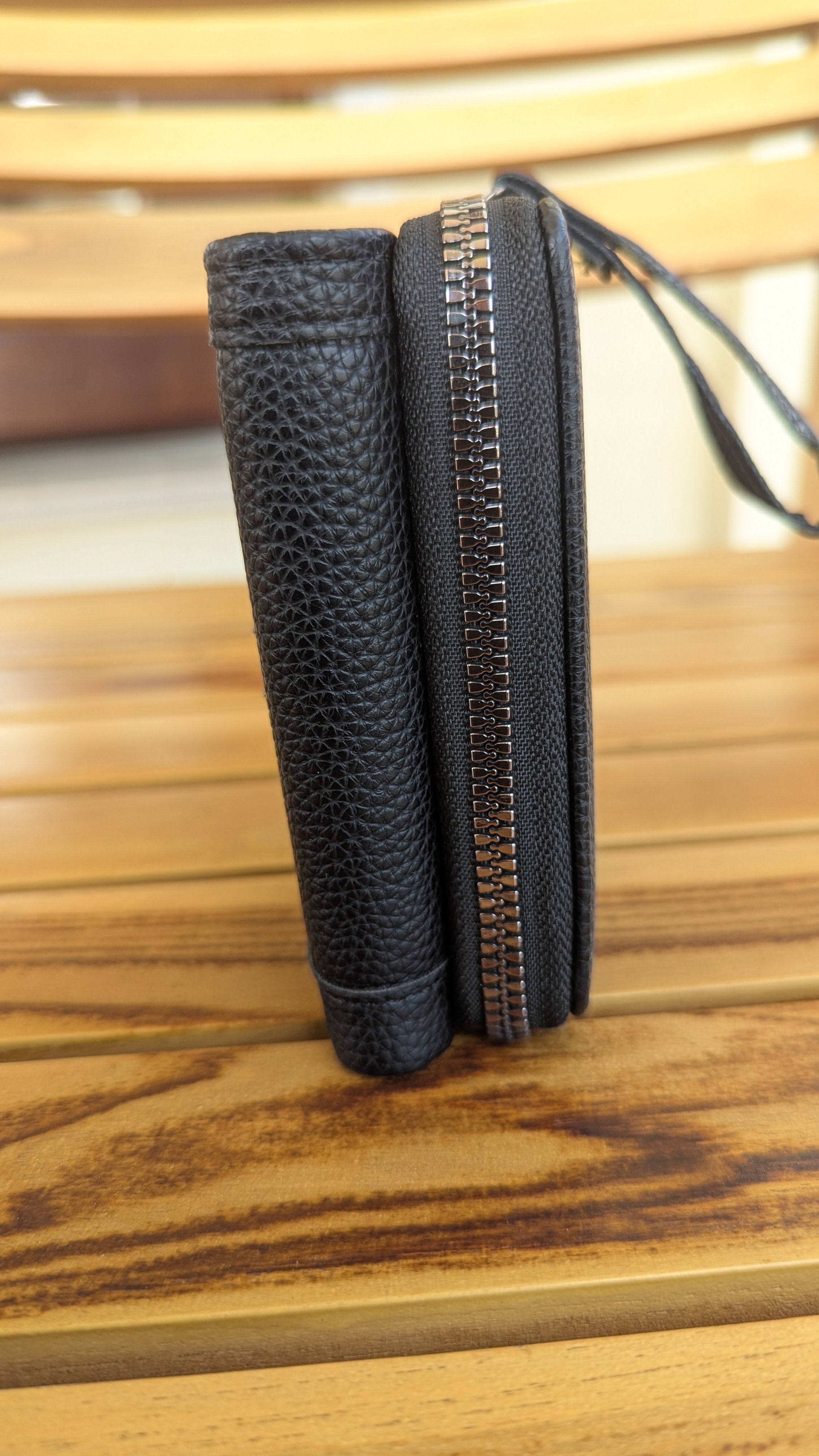 n'ONE Premium Women's Wallet | Multi Card Holder | Zip Coin Purse | Black