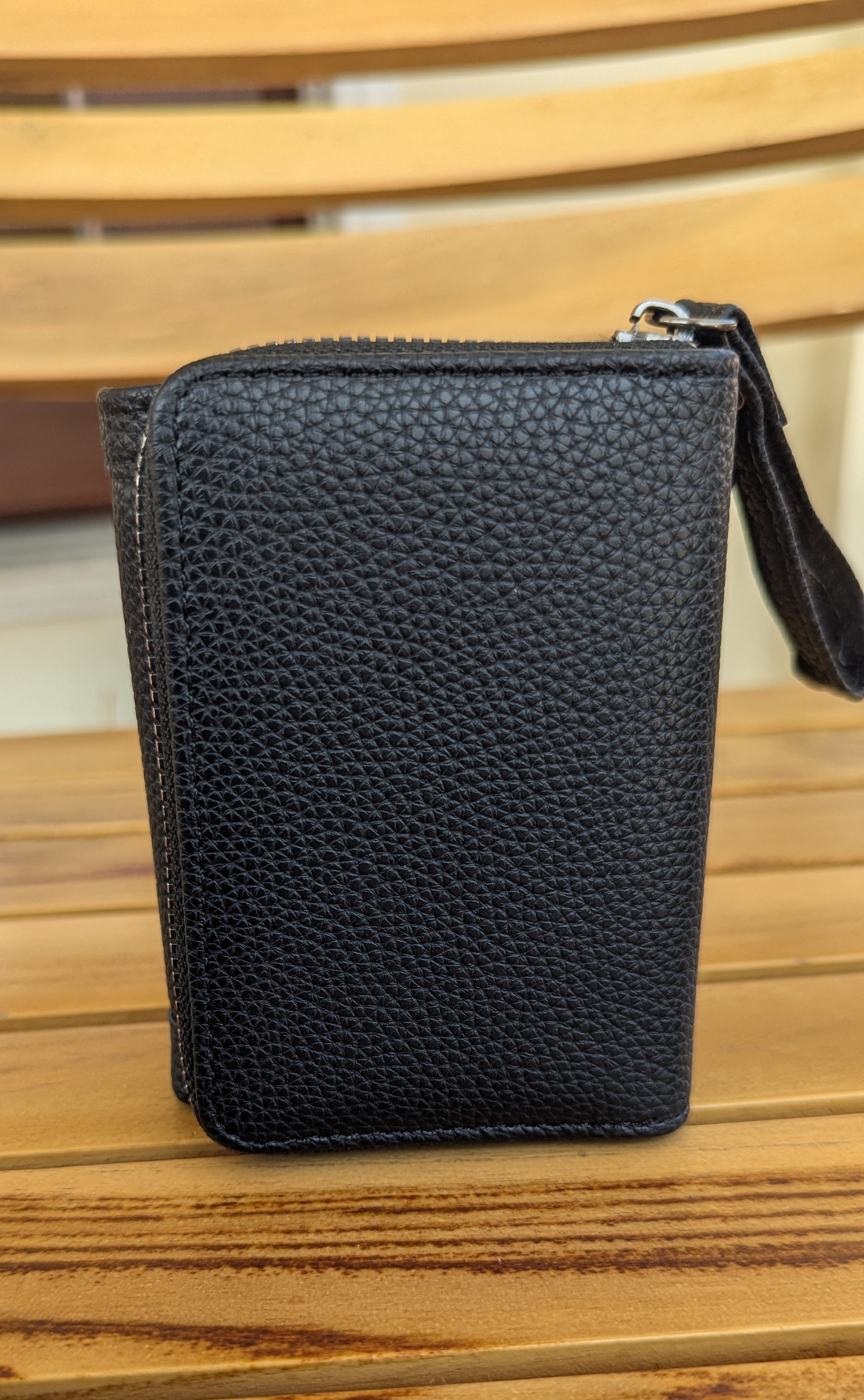 n'ONE Premium Women's Wallet | Multi Card Holder | Zip Coin Purse | Black