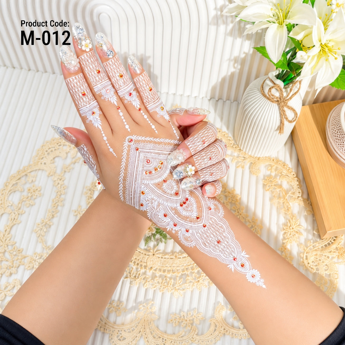Indonesian Instant White Henna/Mehandi - High quality finishing
