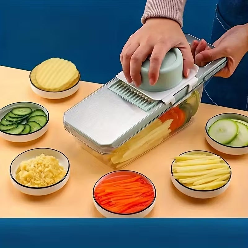 5 in 1 Stainless Steel Multifunctional Vegetable Slicer and Grater Set