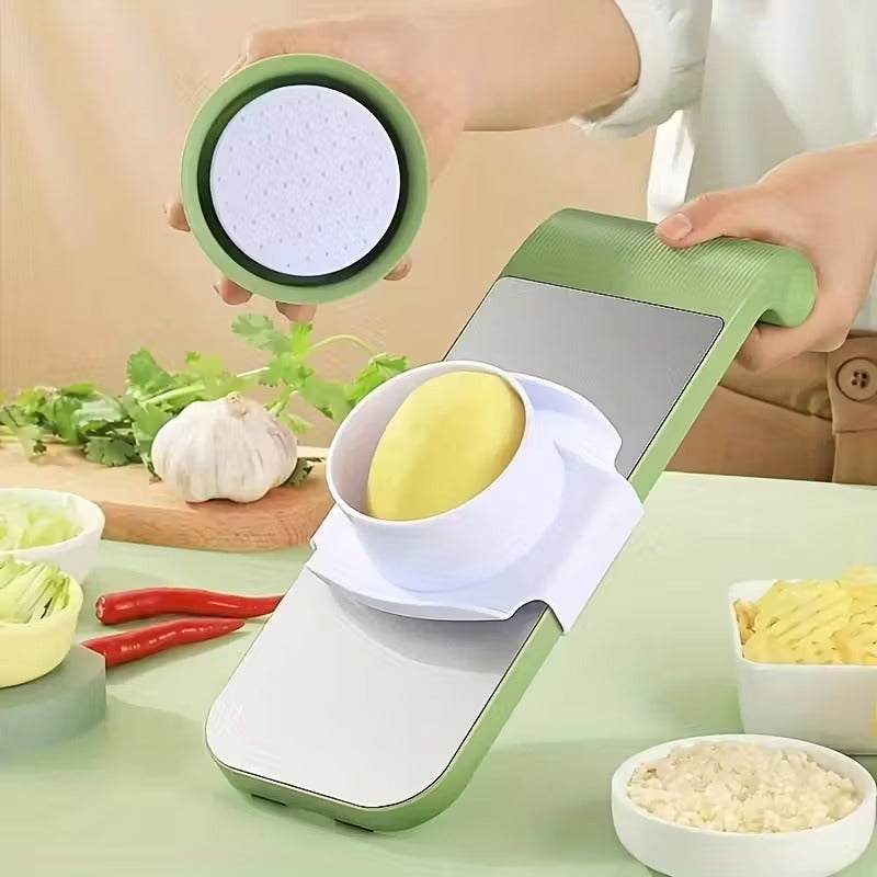 5 in 1 Stainless Steel Multifunctional Vegetable Slicer and Grater Set