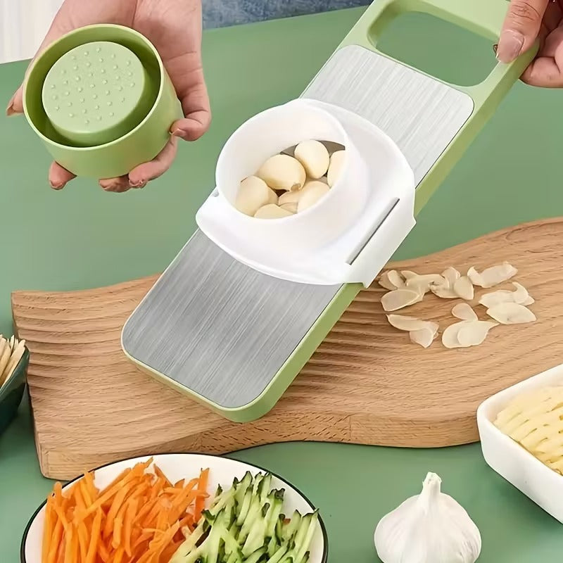 5 in 1 Stainless Steel Multifunctional Vegetable Slicer and Grater Set