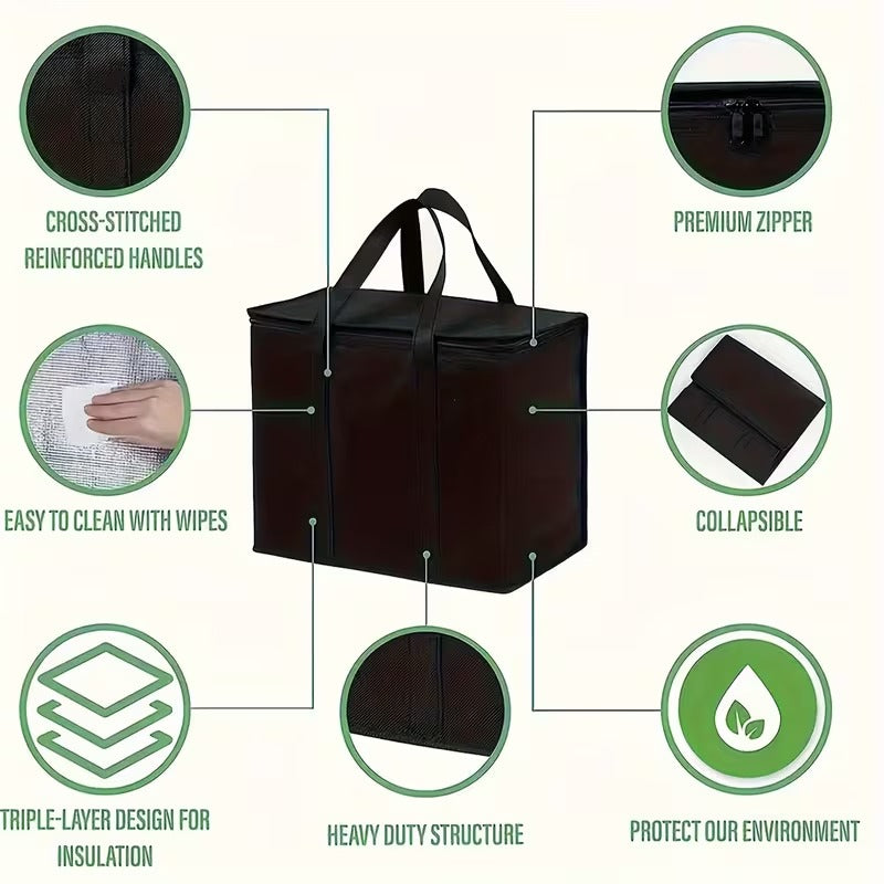 1pc Extra-Large XL Thermal Insulation Bag