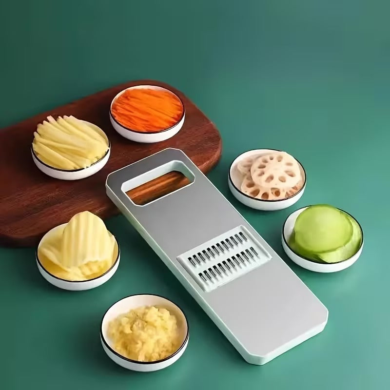 5 in 1 Stainless Steel Multifunctional Vegetable Slicer and Grater Set