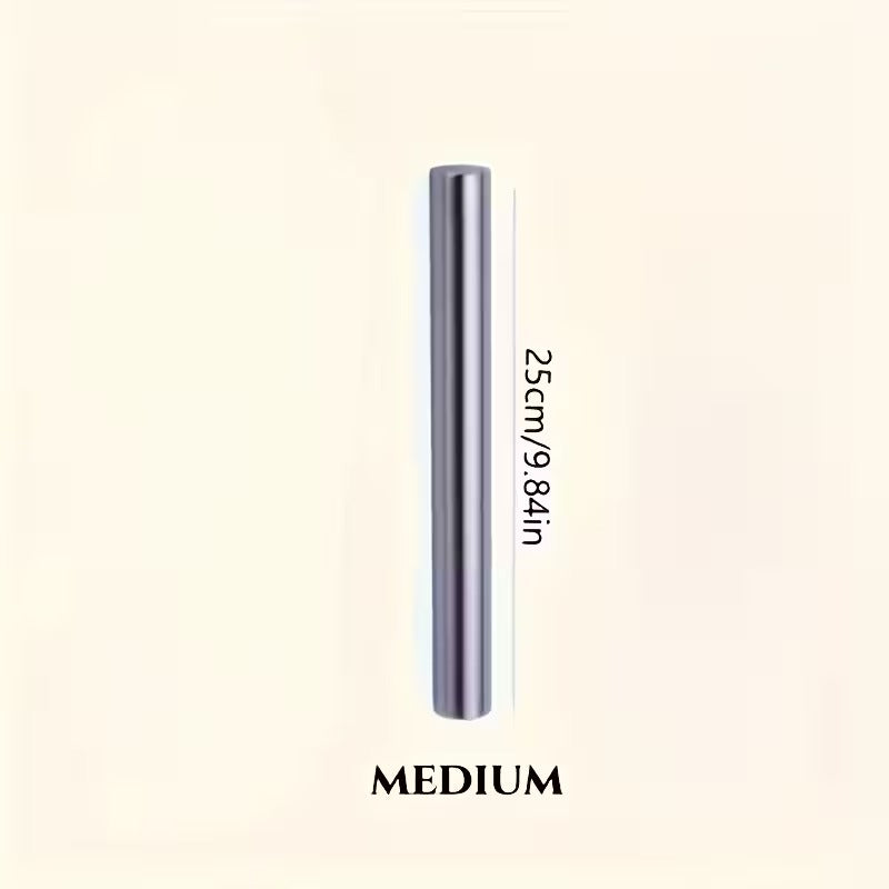 Heavy-Duty Stainless Steel Rolling Pin with Hollow Tube Lightweight