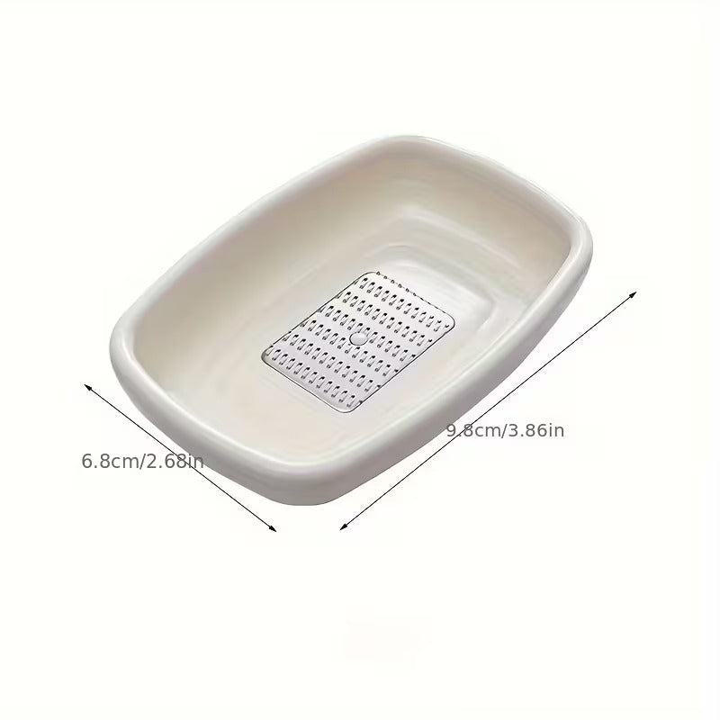 1pc Fine Mesh Ginger Grater & Crusher